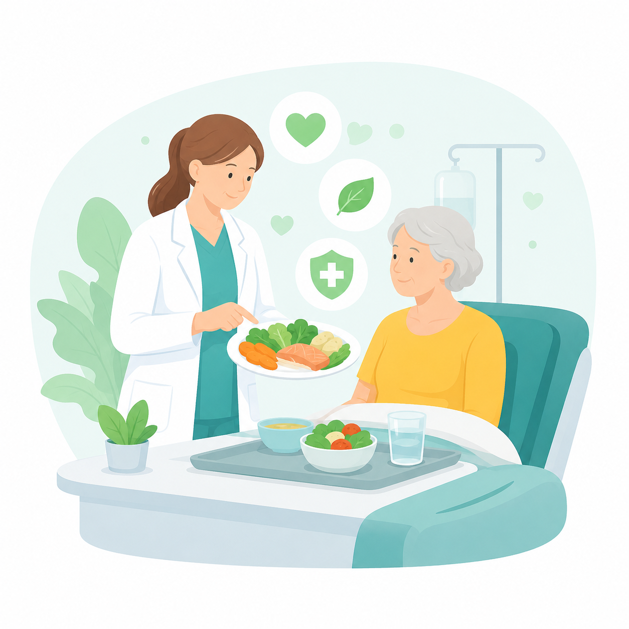 Nutrition and recovery support for hospital patients at Nulife Hospitals
