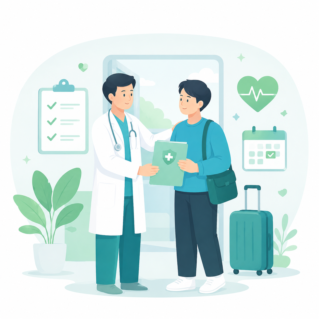 Discharge and follow-up guidance for patients at Nulife Hospitals