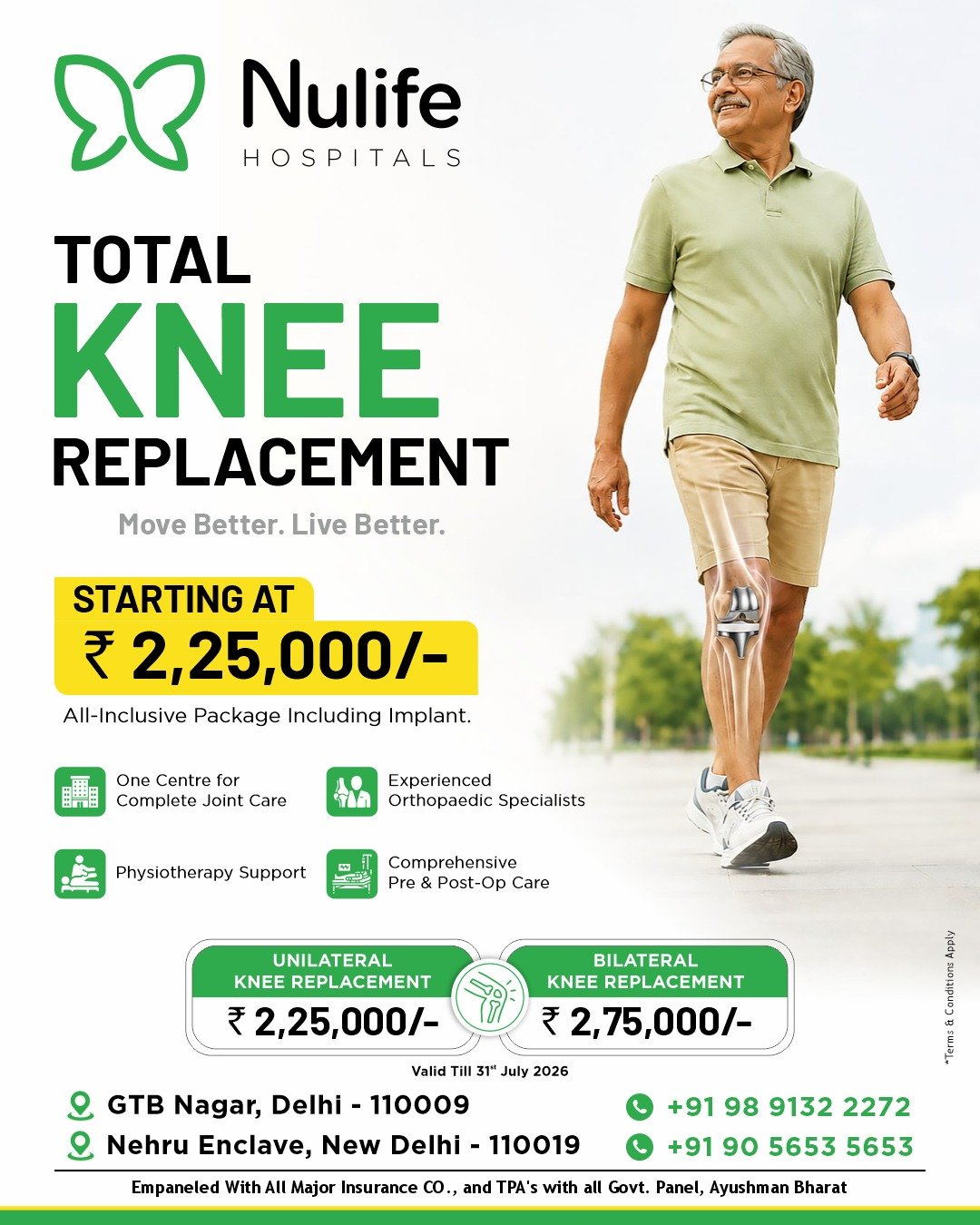 Best Orthopaedic Consultation for TKR