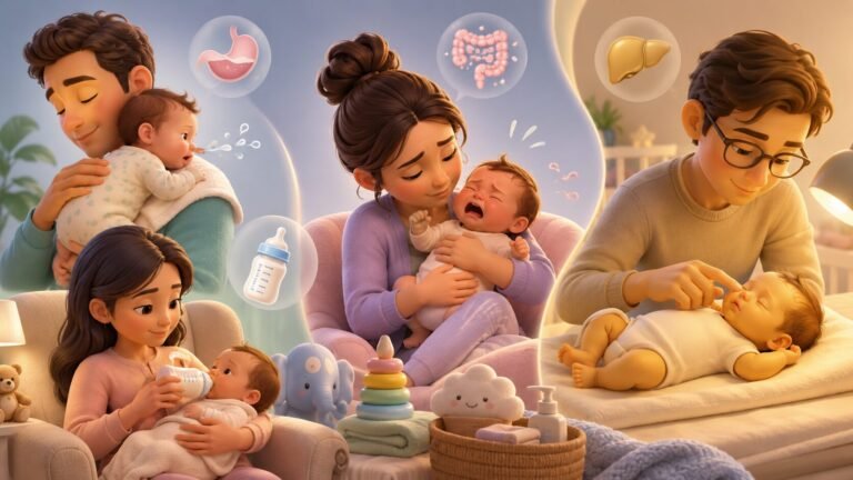 Common Newborn Problems: Reflux, Colic, Jaundice and Feeding Concerns