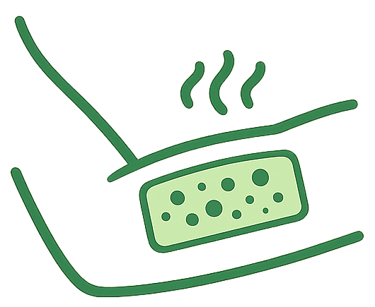 Skin reactions such as rashes or hives after certain foods or exposures